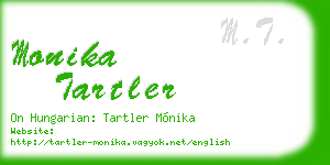 monika tartler business card